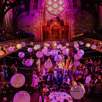 14 Cottiers Theatre Main Hall Wedding Photographer Glasgow